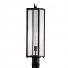  1188-MB-CL - Capture 24.5'' High 1-Light Outdoor Post Light - Matte Black