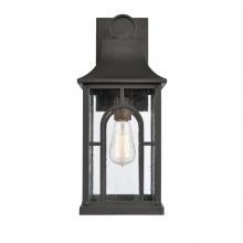  89600/1 - Triumph 17.75'' High 1-Light Outdoor Sconce - Textured Black