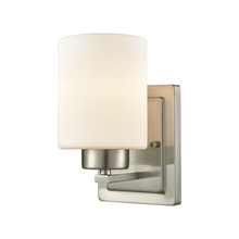  CN579172 - Thomas - Summit Place 9'' High 1-Light Sconce - Brushed Nickel