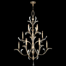  702040ST - Beveled Arcs 56"W Round Chandelier